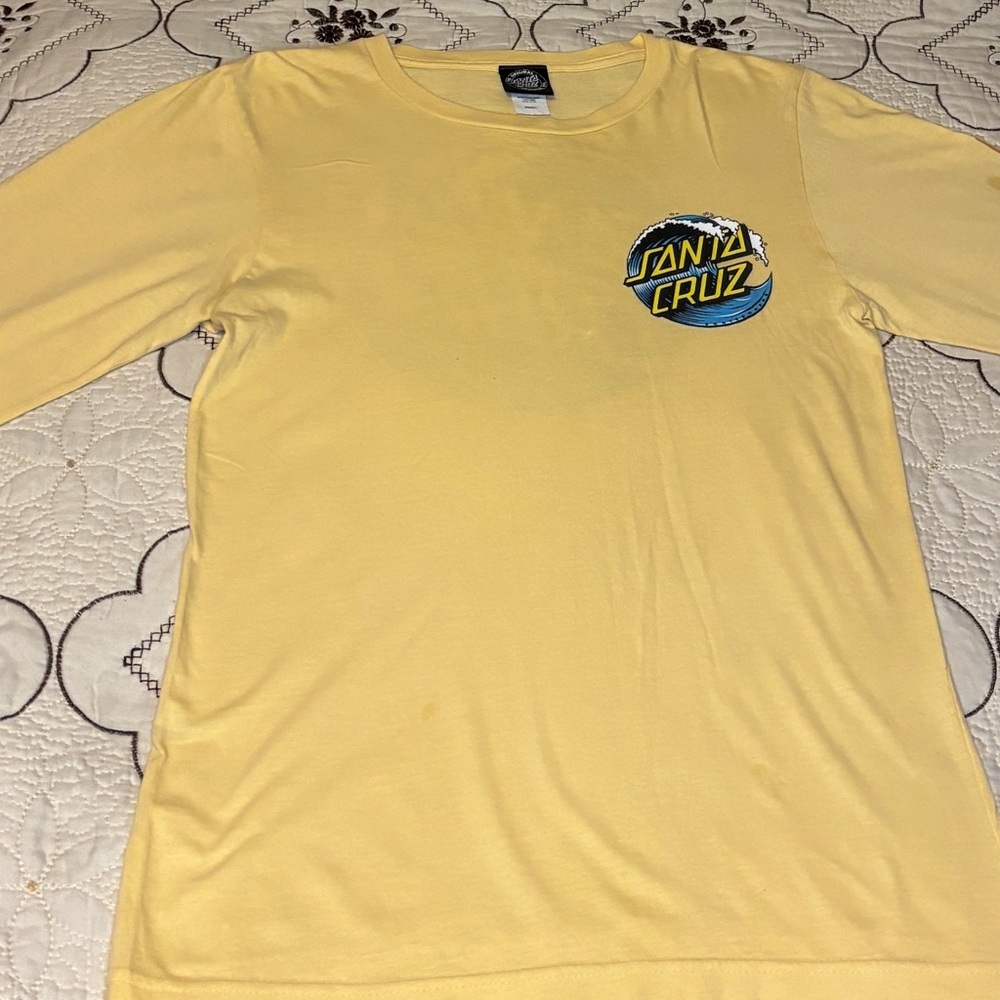 Yellow Santa Cruz Long sleeve